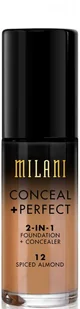Milani Conceal + Perfect 2 in 1 Foundation + Concealer spiced Almond 9064376 - Pudry do twarzy - miniaturka - grafika 2