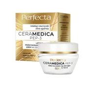 Kremy do twarzy - PERFECTA Ceramidy &amp; Peptydy Krem Do Twarzy 50+ 50ml - miniaturka - grafika 1