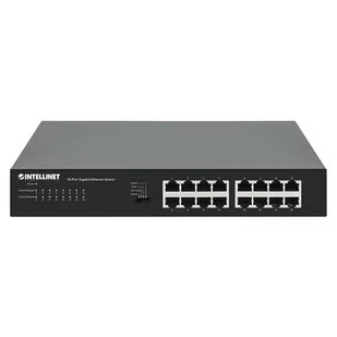 INTELLINET GIGABIT 16 PORTÓW RJ45 MANUAL VL - Switche - miniaturka - grafika 4