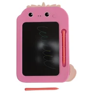 Tablice dla dzieci - Tablet Lcd Kolor, Znikopis Jednorożec, Różowy - miniaturka - grafika 1
