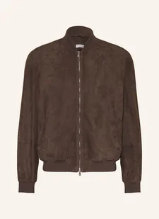 Brunello Cucinelli Skórzany Bluzon braun - Moda i Uroda OUTLET - miniaturka - grafika 1