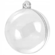 Zabawki kreatywne - OZDOBA AKRYLOWA BOMBKA ŚREDNICA 140mm ALIGA DO SAMODZIELNEGO ZDOBIENIA 1szt - miniaturka - grafika 1