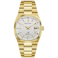 Zegarki męskie - Zegarek Męski Bulova 97B223 złoty - miniaturka - grafika 1
