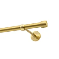 Karnisze - Karnisz DECASTYL Luna pojedynczy 200 cm Mosiądz Satyna - miniaturka - grafika 1