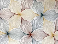 Obrusy i serwetki - Obrus Cerata Gruba , Na Metry Wymiar Beż Kwiaty - miniaturka - grafika 1