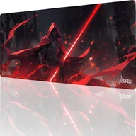 Podkładki pod mysz - Podkładka Tilt DUŻA PODKŁADKA POD MYSZKĘ Czerwone Świetliste Ostrze 90x40 TILT Na biurko - miniaturka - grafika 1