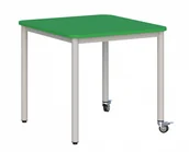 Meble do szkół i przedszkoli - Stolik mobilny MAGDA 70x70/rozmiar 1,2,3 - miniaturka - grafika 1