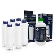 Akcesoria i części do ekspresów do kawy - Zestaw Do Delonghi AL-S002 6szt, Odkamieniacz EcoDecalk 500ml, Milkclean 250ml - miniaturka - grafika 1