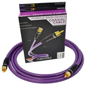 Kable - Kabel Coaxial 1 RCA - 1 RCA Melodika MDCX25 - 2.5m 2,5m ✦ SALON ✦ ZAPYTAJ O RABAT ✦ RATY 30x0% - miniaturka - grafika 1
