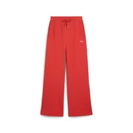 Spodnie damskie - Damskie Spodnie PUMA PREMIUM ESS RELAXED SWEATPANTS OP 62977915 – Czerwony - miniaturka - grafika 1