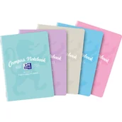 Zeszyty szkolne - Zeszyt A5 60k linia margines CAMPUS pastel 400160140 OXFORD - miniaturka - grafika 1