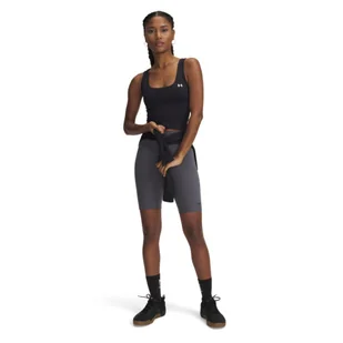 Damskie kolarki treningowe Under Armour Motion Bike Short Emea - szare - Spodenki damskie - miniaturka - grafika 1