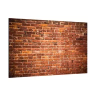 Biuro i firma OUTLET - OUTLET Obraz szklany CEGŁA MUR CEGLANY 90x60cm ozdobna szklana tablica magnetyczna - miniaturka - grafika 1