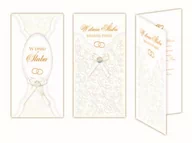 Pozostałe języki obce - MERIGRAF Laurka DL exclusive satynowe (Komunia, Chrzest, Ślub) - miniaturka - grafika 1