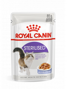 Mokra karma dla kotów - Royal Canin  CAT Sterilised w galarecie saszetka 85g - miniaturka - grafika 1