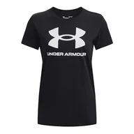 Koszulki i topy damskie - Under Armour Damska koszulka z grafiką na żywo w stylu sportowym - miniaturka - grafika 1