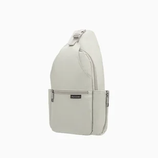 Torba na ramię / Plecak z jedną szelką PUCCINI EASY PACK PM9018 6A Beżowy - Torby męskie - miniaturka - grafika 1