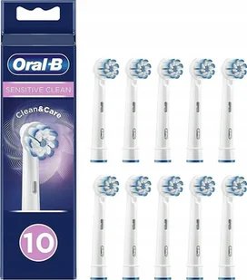 Końcówka Braun Braun Oral-B Pro Sensitive Clean brush heads 10 white, frustration-free outer packaging - Końcówki do szczoteczek elektrycznych - miniaturka - grafika 1