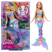 Lalki dla dziewczynek - Barbie Lalka Lalka Magiczna Syrenka Kwiatowa Zestaw Magiczne Kwiaty 3+ - miniaturka - grafika 1