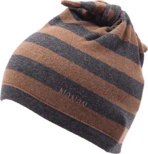 3232AL cuffia bimbo boy NANAN czapka dziecięca brązowa - Czapki dla dzieci - miniaturka - grafika 1