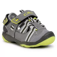 Buty dla chłopców - Sandały CMP Baby Naboo Hiking Sandal 30Q9552 Szary - miniaturka - grafika 1