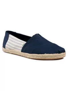 Espadryle męskie - Toms Espadryle Alpargata Rope 10016289 Granatowy - grafika 1