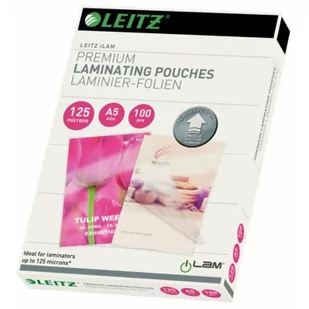 Leitz Folia do laminowania UDT A5 125mic 100szt. 74930000 - Folie do laminatora - miniaturka - grafika 1