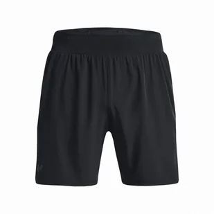 Męskie szorty Under Armour Launch Pro 7'' Shorts Rozmiar: M / Kolor: czarny - Spodenki męskie - miniaturka - grafika 1