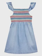 Sukienki i spódniczki dla dziewczynek - Guess Sukienka codzienna K3GK14 D3JU0 Granatowy Regular Fit - miniaturka - grafika 1