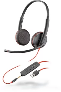 Poly Blackwire C3225 czarne - Słuchawki - miniaturka - grafika 1