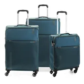 Walizki - Zestaw walizek RONCATO SPEED 416120 Niebieskie - miniaturka - grafika 1