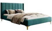 Łóżka - Łóżko tapicerowane SF971 180x200 zielone - miniaturka - grafika 1