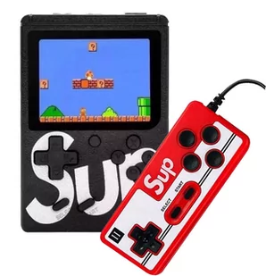 Pegasus SUP Konsola przenośna retro GAME BOY 401 z PADEM (czarna) RETRO GAME BOY NOSTALGIC PAD black - Konsole i gry retro - miniaturka - grafika 1