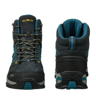 Buty turystyczne męskie CMP RIGEL MID ANTRACITE-DEEP LAKE Rozmiar: 47 - Buty trekkingowe męskie - miniaturka - grafika 7