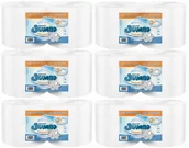 Papier toaletowy - Czyściwo papierowe 2R SŁONIK JUMBO PROFESSIONAL BIAŁE 650 list 2W - 12 Rolek - miniaturka - grafika 1