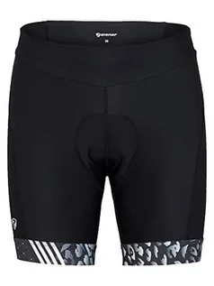 Spodnie damskie - Ziener Damskie spodnie rowerowe/kolarskie rowery górskie/wyścigowe oddychające|szybkoschnący|wyściełane, Natea X-gel czarny Black Leo 42 219133 - grafika 1