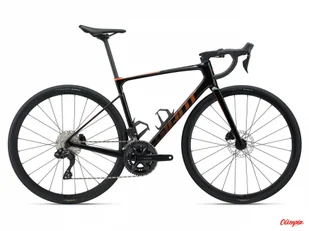 Rower Giant Defy Advanced 1 Black/Helios Orange 2024 - Rowery - miniaturka - grafika 1
