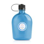 Akcesoria turystyczne - Nalgene - Manierka Oasis Canteen 32oz Sustain - Gwint 38mm - 1L - Niebieski - 1777-9911 - miniaturka - grafika 1