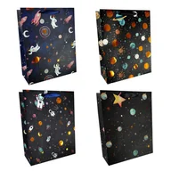 Opakowania i torebki na prezenty - incood. Torba prezentowa 31x42 Kosmos - miniaturka - grafika 1
