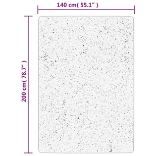 Dywan z krótkim włosiem, czarny, 140x200 cm - Dywany - miniaturka - grafika 11