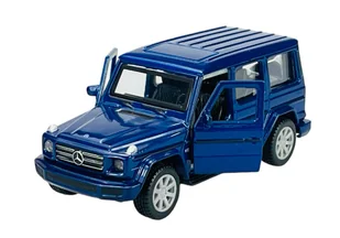 MAISTO MERCEDES-BENZ KLASA G NIEBIESKI Z NAPĘDEM 1:40 21001 - Samochody i pojazdy dla dzieci - miniaturka - grafika 1