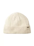 Czapki męskie - TOM TAILOR Męskie Czapka wełniana Beanie 1034289, 30318 - Nice Off White Melange, ONESIZE - miniaturka - grafika 1