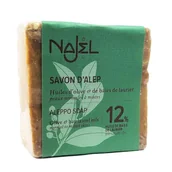 Mydła - Suplement diety, Najel Mydło Z Aleppo 12% 180 G - miniaturka - grafika 1