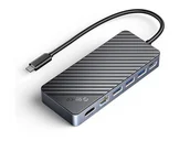 Huby USB - Orico OM28PR-G2 USB-C - M.2, USB-A 3.2, USB-C 3.2, USB-A 2.0, HDM ORICO-OM28PR-G2-BK-EP-HU - miniaturka - grafika 1