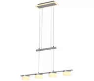 Lampy sufitowe - Wofi 7054-503 - LED Żyrandol ściemnialny na lince JESSE LED/21W/230V matowy chrom - miniaturka - grafika 1