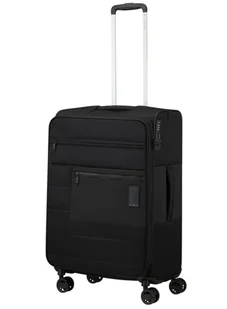 Walizka średnia poszerzana Samsonite Vaycay - black - Walizki - miniaturka - grafika 1