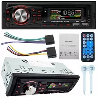 Radia samochodowe - Radio Samochodowe Bluetooth Fm Usb Sd Mp3 Aux 1Din He-6609 - miniaturka - grafika 1