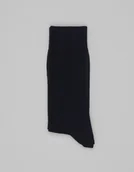 Skarpetki męskie - skarpety długie punto granatowe - miniaturka - grafika 1