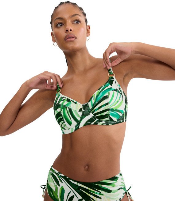 Biustonosz kąpielowy miękki na fiszbinie Triumph Summer Palm W 01-42F