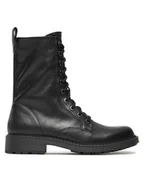 Botki damskie - Clarks Trapery Orinoco2 Style 261636234 Czarny - miniaturka - grafika 1